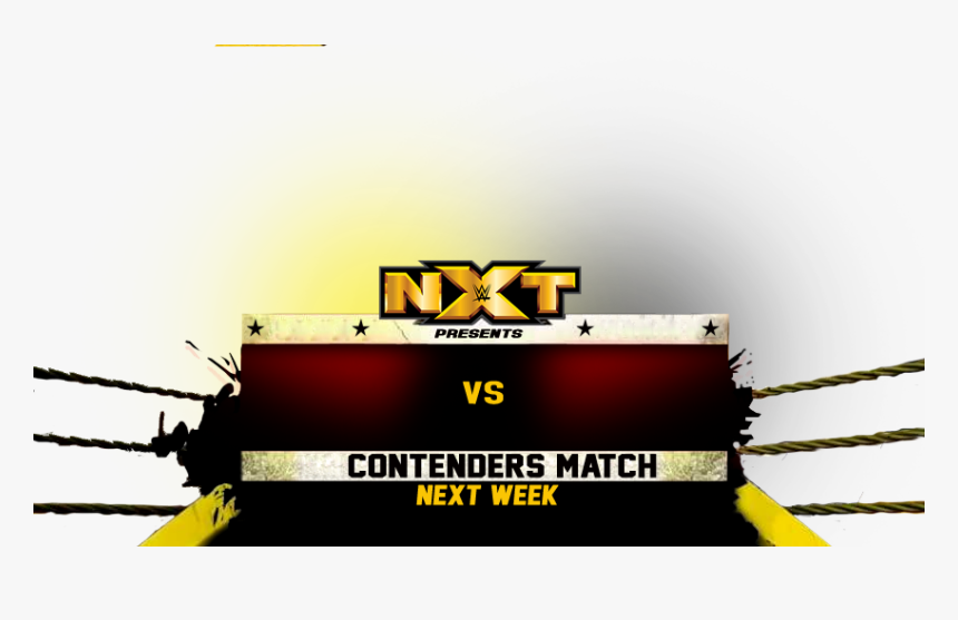 Wwe Match Card Png - Nxt Match Card Png, Transparent Png, Free Download