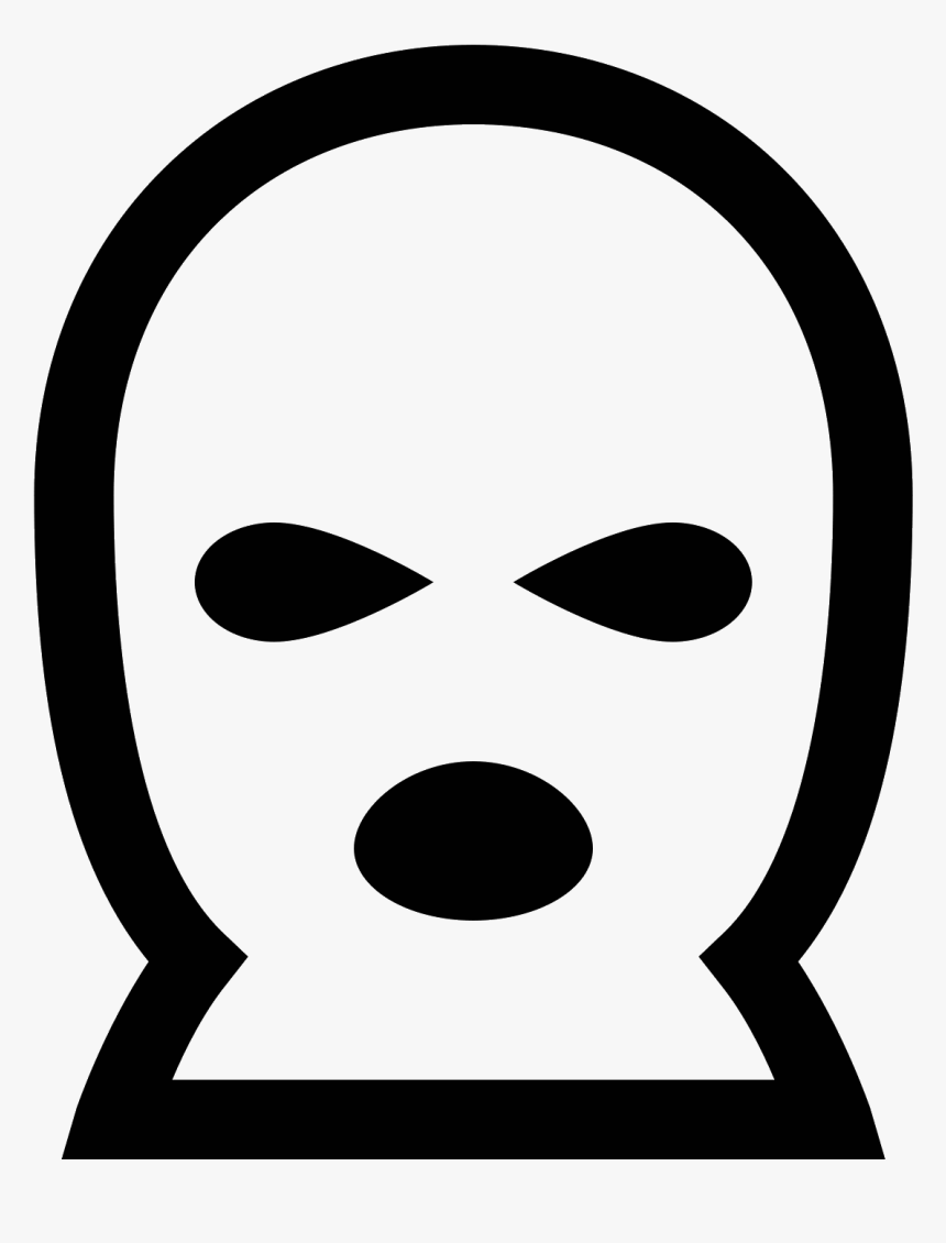 This Is An Icon Of A Ski Mask - Transparent Ski Mask Logo, HD Png ...