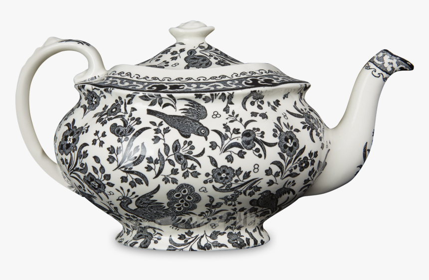 Black And White Teapot, HD Png Download, Free Download