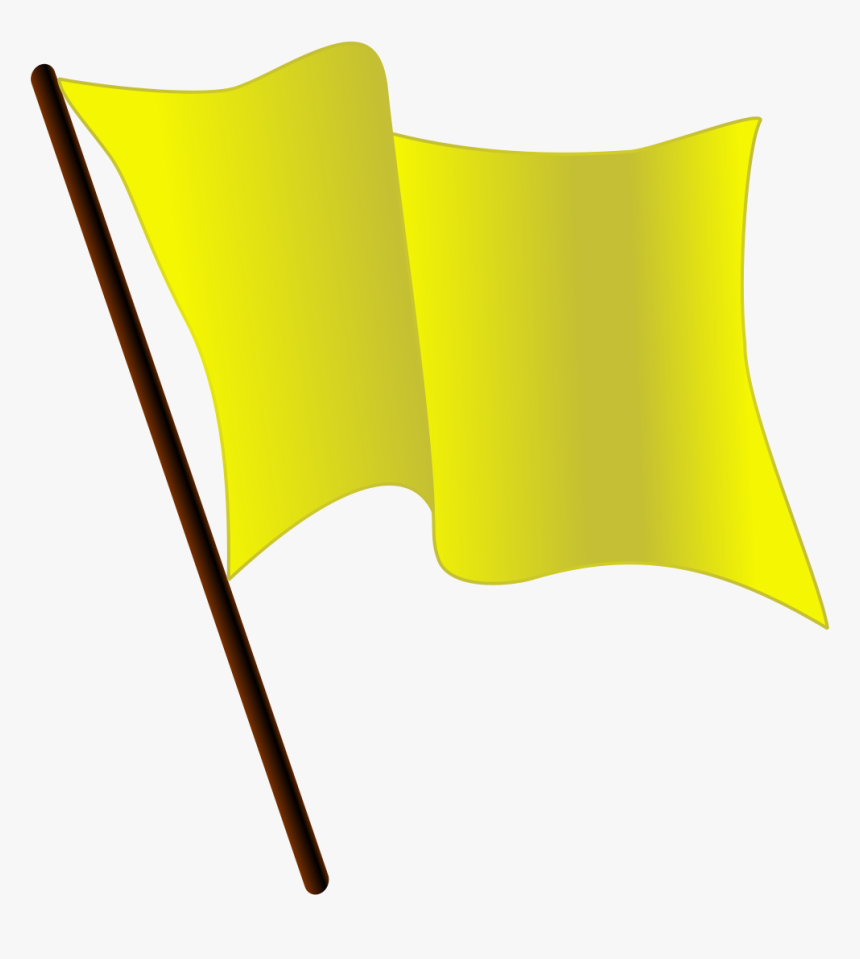 Yellow Color Flag