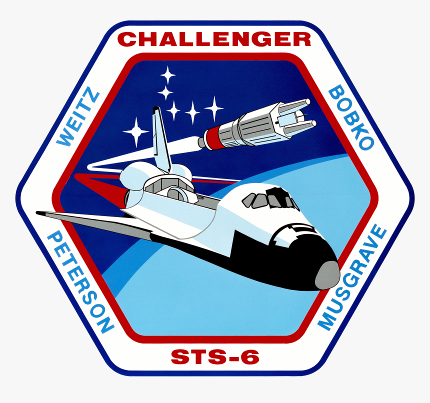 Sts 6 Patch - Sts 6 Challenger, HD Png Download, Free Download