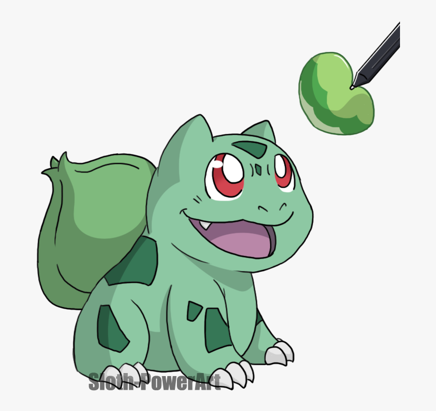 Happy Bulbasaur - Gift Art - Bulbasaur Gift, HD Png Download, Free Download