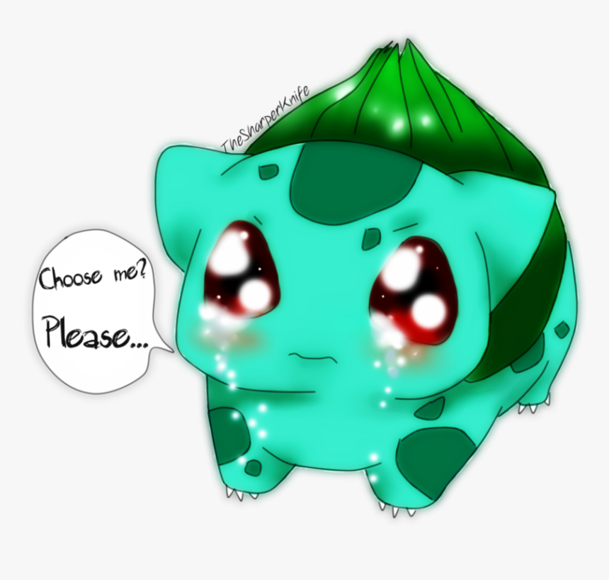 Choose Me Bulbasaur By Thesharperknife-d60tcir - Bulbasaur Hate, HD Png Download, Free Download