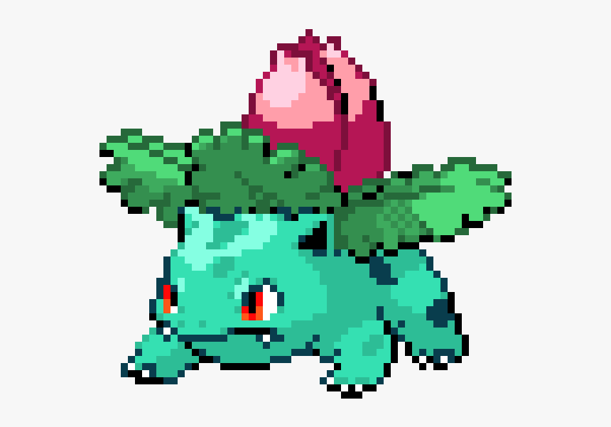 Pokemon Pixel Art Ivysaur, HD Png Download, Free Download