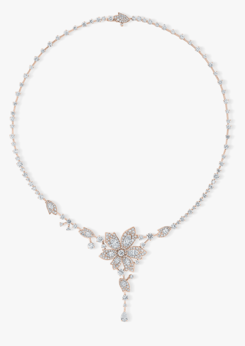 Pm 10 022 01 Necklace Palm Rose Gold - Necklace, HD Png Download - kindpng