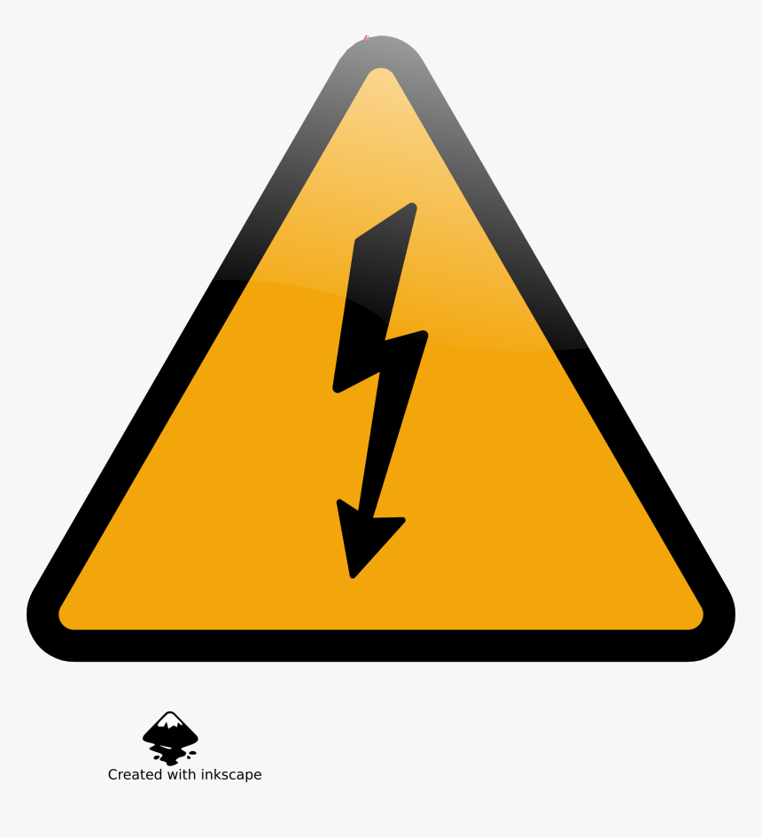 Caution High Voltage Clip Arts - Señal De Alto Voltaje Png, Transparent Png, Free Download