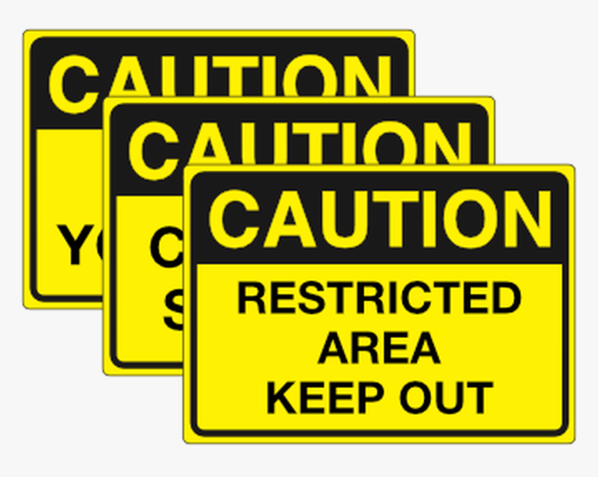 Cautions Signs - Sign, HD Png Download, Free Download
