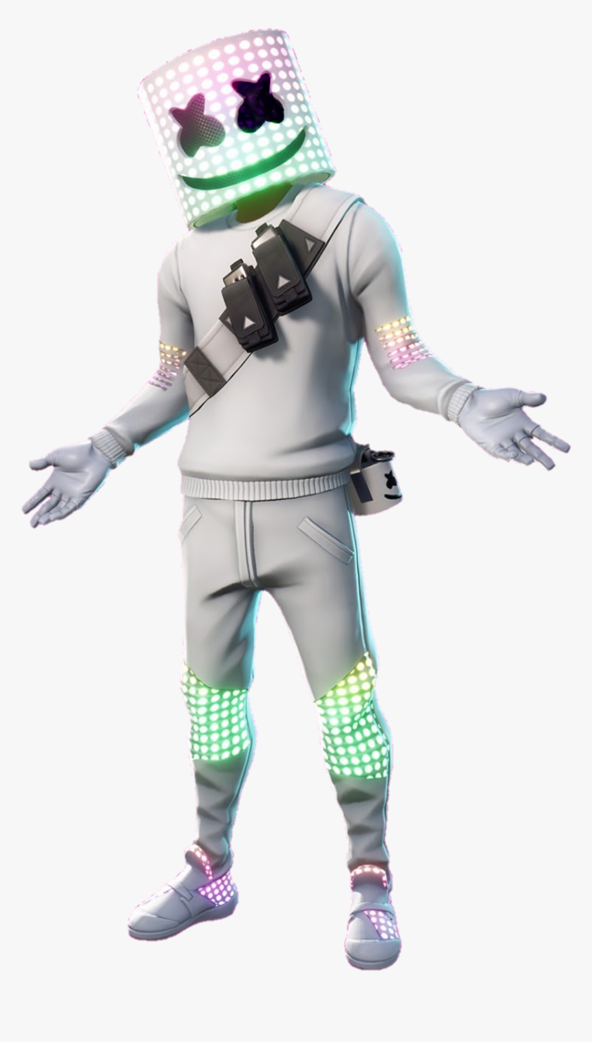 Marshmello Fortnite Png, Transparent Png - kindpng