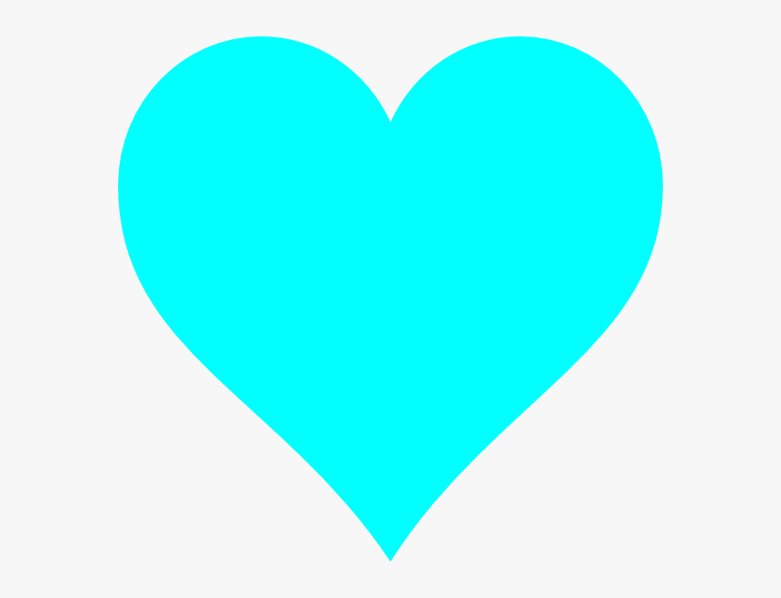 Lighting Heart Pictures - Light Blue Heart Clipart, HD Png Download, Free Download