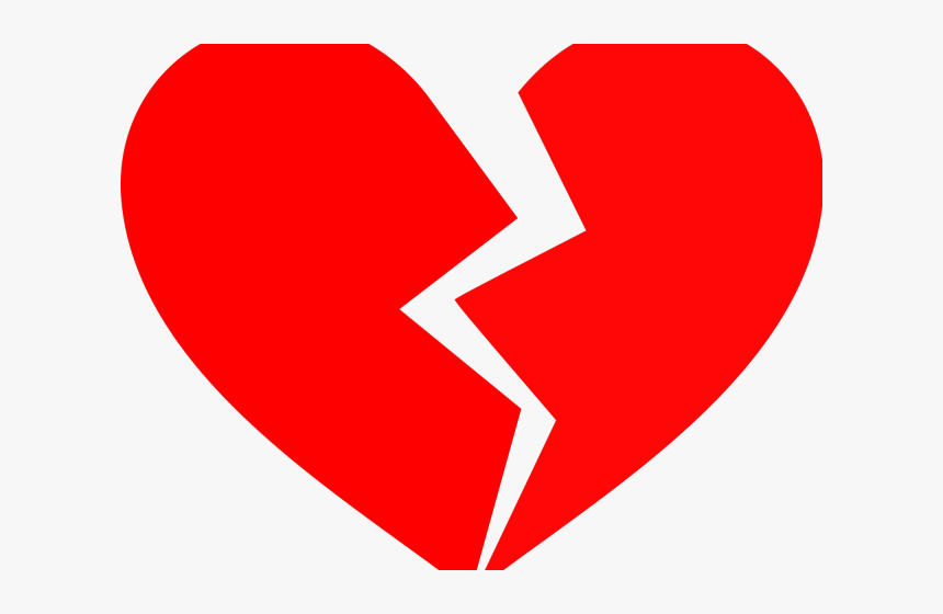 Transparent Sketch Heart Png - Broken Heart Clipart, Png Download, Free Download