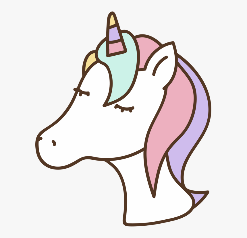 Line Art,organ,artwork - Unicorn Cake Topper Head, HD Png Download, Free Download