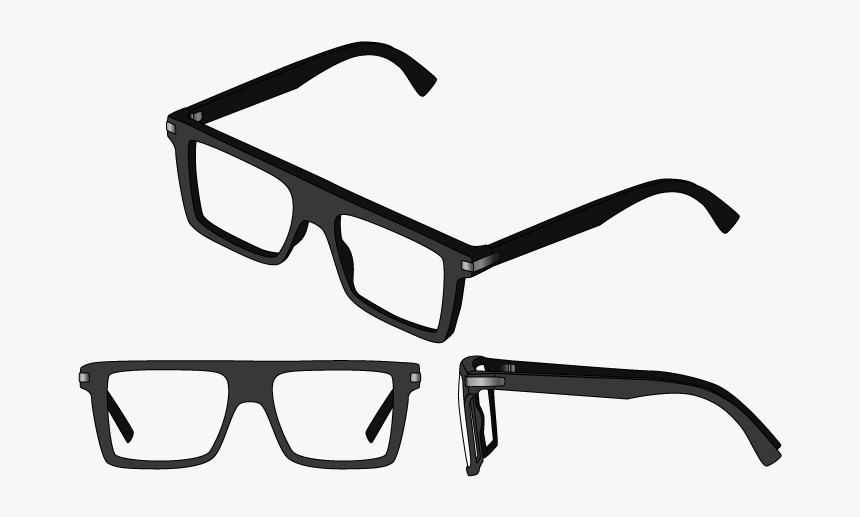 flat top glasses frames