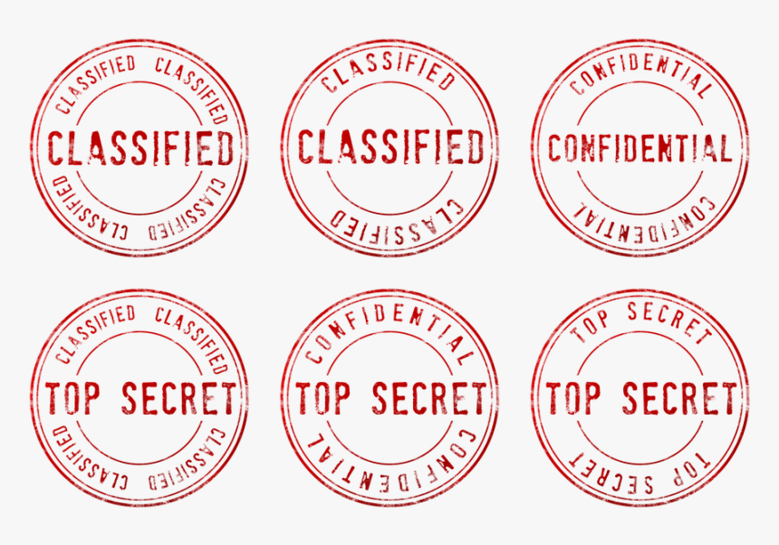 Top Secret, Confidential, Classified, Stamp, Black - Circle, HD Png Download, Free Download
