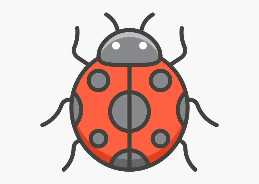 Transparent Animal Icon Png - Ladybug Icon Vector, Png Download, Free Download