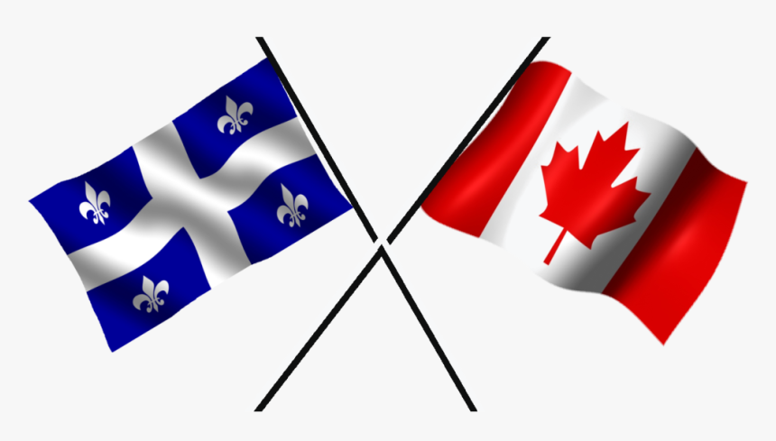 English Flag Png -cbt Canary Wharf - Canada Flag And Quebec Flag, Transparent Png, Free Download