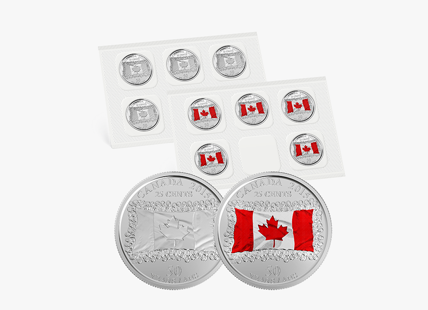 2015 25-cent Quarter Circulation Pack - Canada, HD Png Download, Free Download