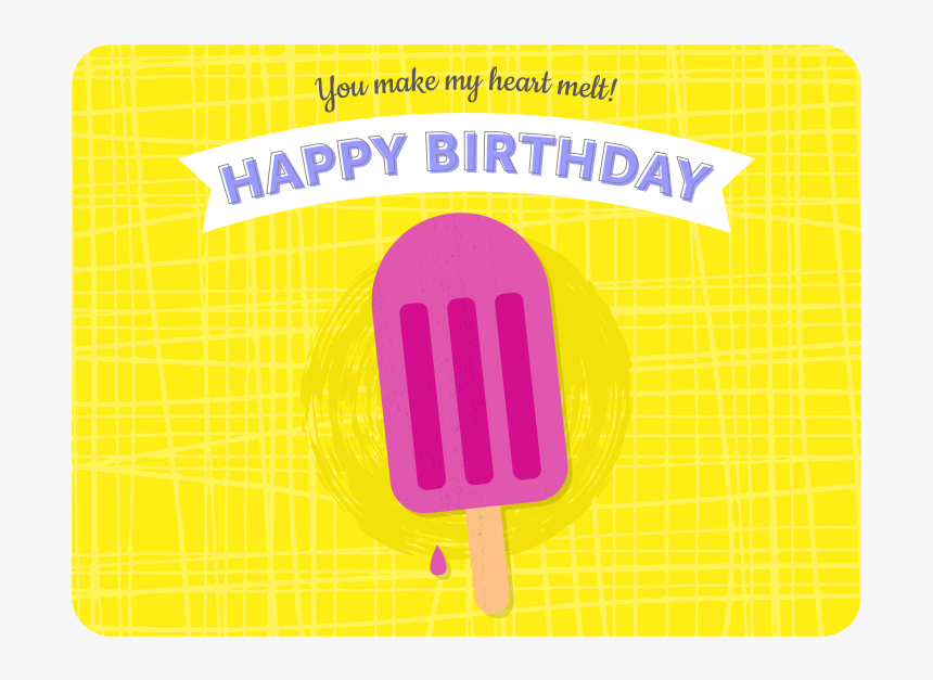 Popsicle Birthday 2x, HD Png Download, Free Download