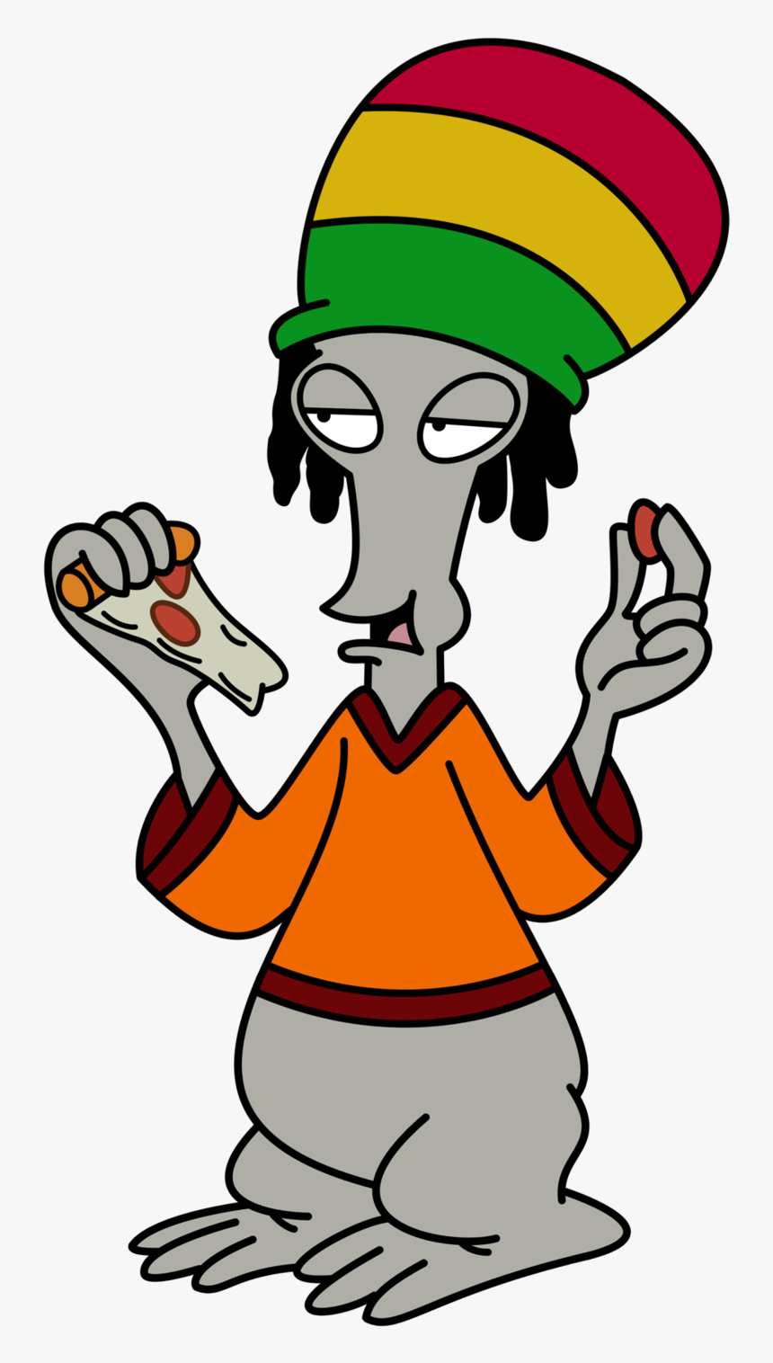Thumb Image - Roger American Dad Drawing, HD Png Download, Free Download