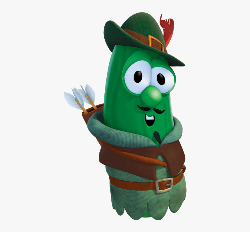 Robin Good - Veggie Tales Characters Png, Transparent Png, Free Download