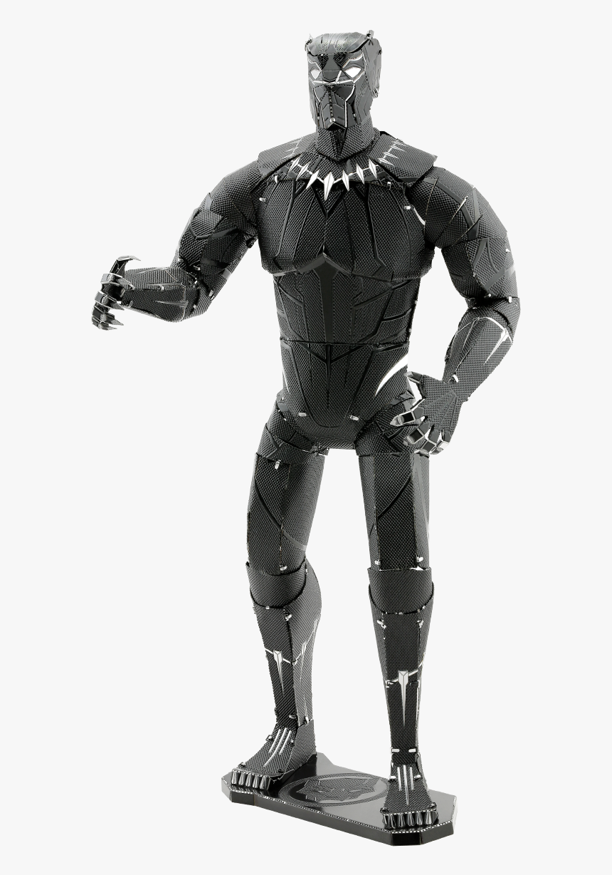 Picture Of Black Panther - 3d Metal Model Avengers, HD Png Download, Free Download