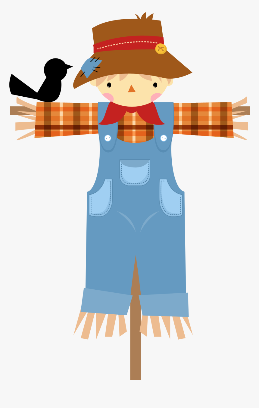 Scarecrow Cartoon Clip Art - Scarecrow Png, Transparent Png - kindpng