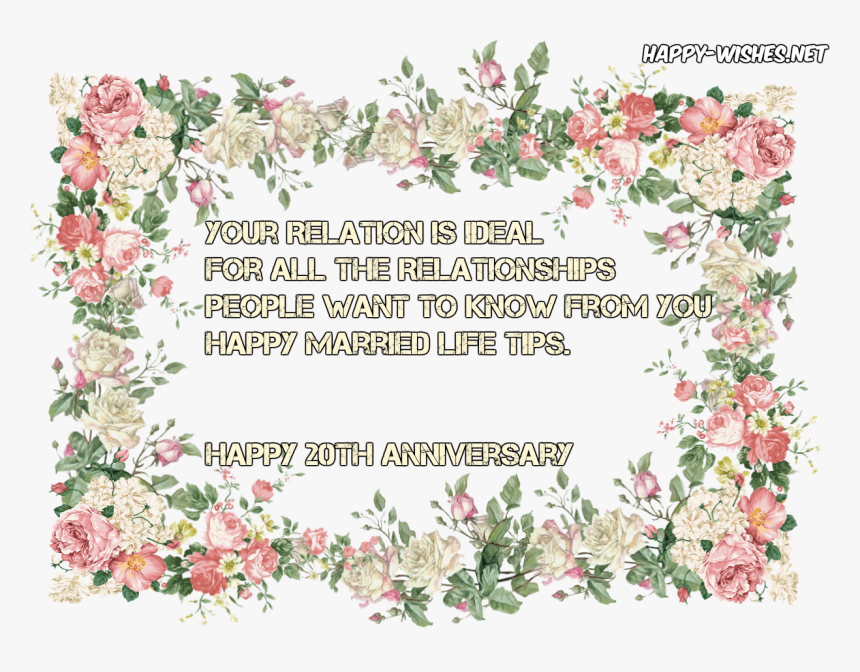 Floral Frame Transparent Background, HD Png Download, Free Download