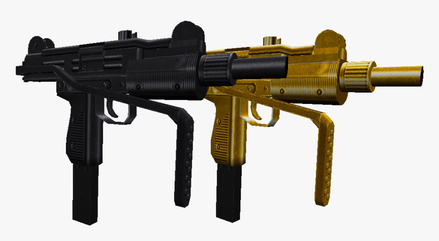 Transparent Uzi Png - Machine Gun, Png Download, Free Download