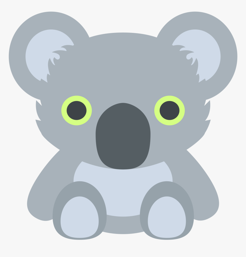 File Emojione F Svg - Koala Vector Png, Transparent Png, Free Download