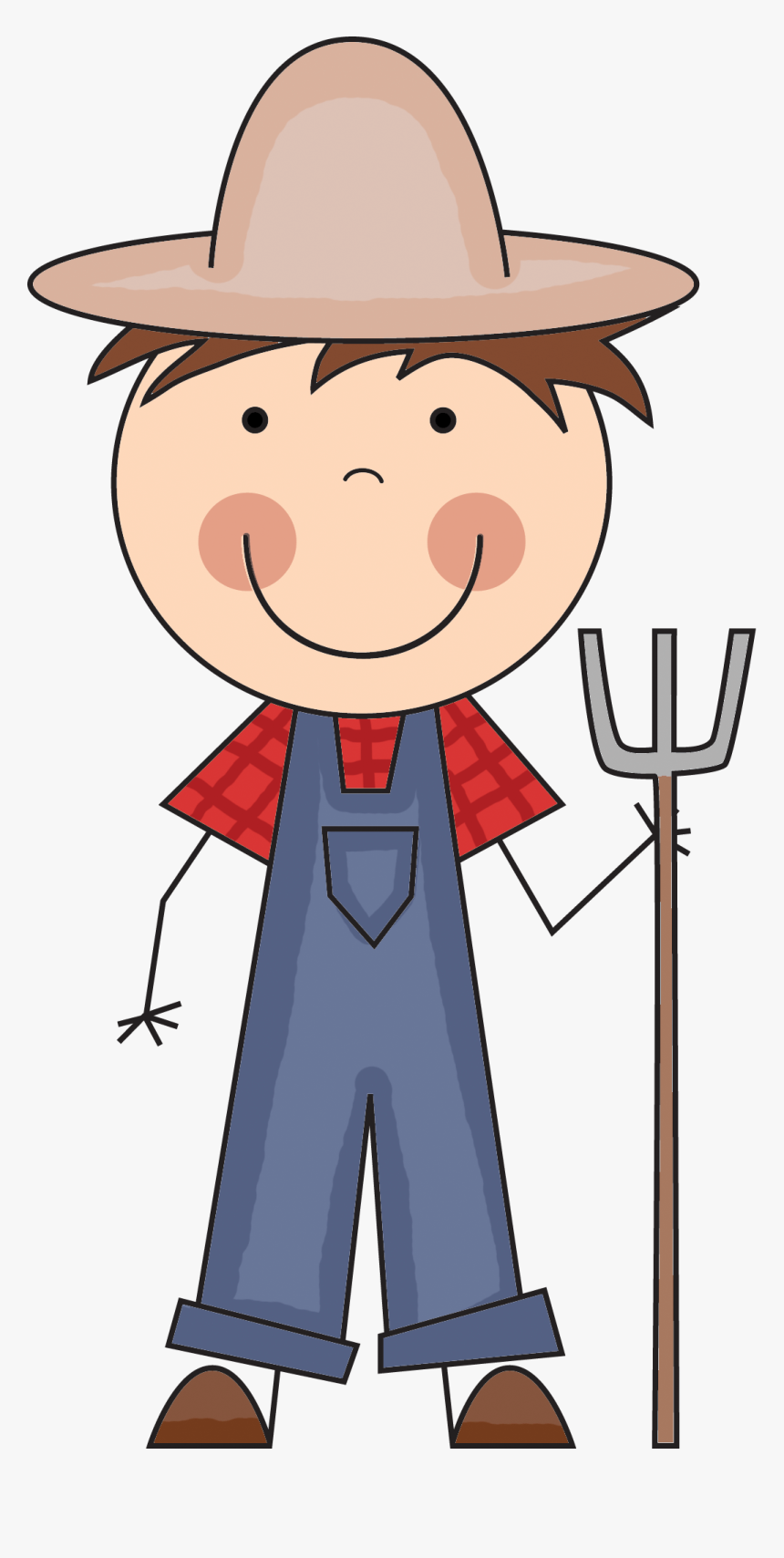 Thumb Image - Transparent Background Farmer Clipart, HD Png Download, Free Download
