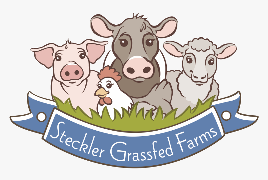 Website Steckler Grassfed Farms Logo Know Farmer - Domestic Pig, HD Png Download, Free Download