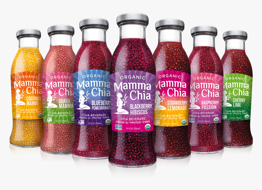 Chia Seed Drink Mamma Chia, HD Png Download, Free Download