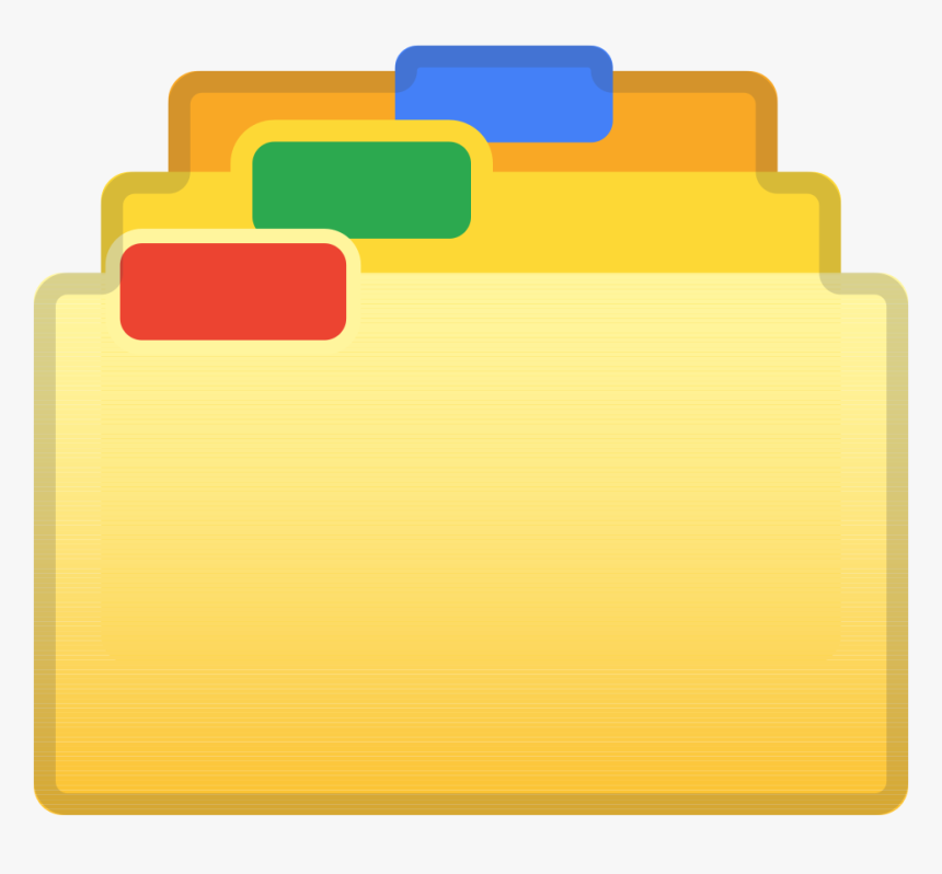 Card Index Dividers Icon - Colorfulness, HD Png Download, Free Download