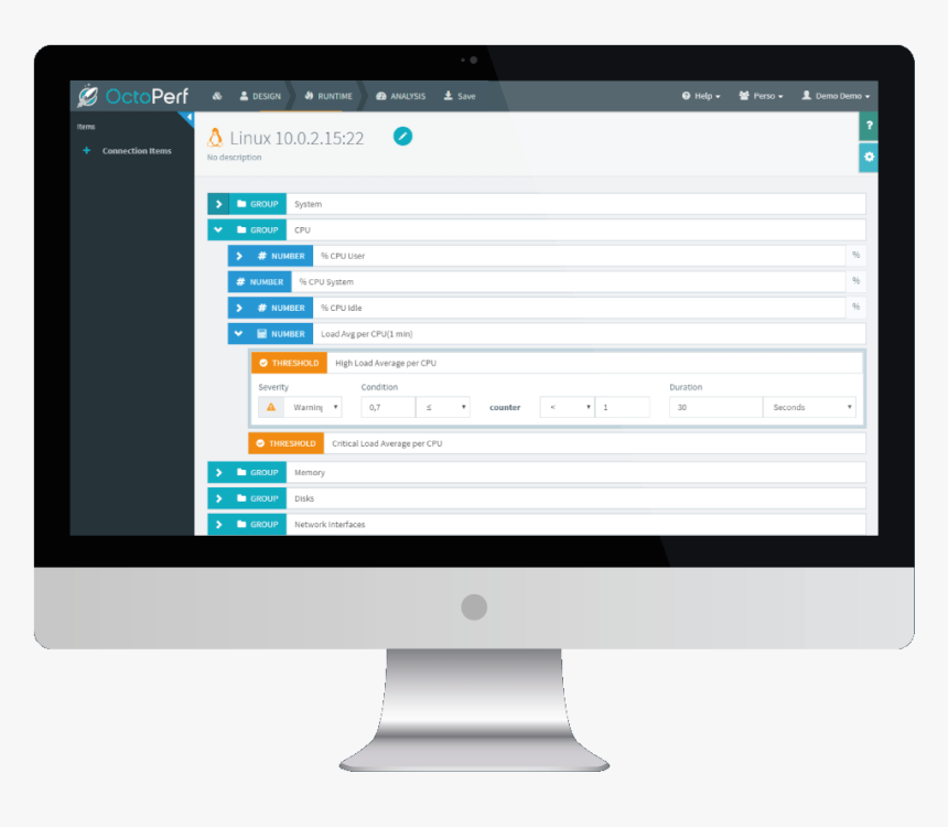 Infrastructure Monitoring - Computer Monitor, HD Png Download, Free Download