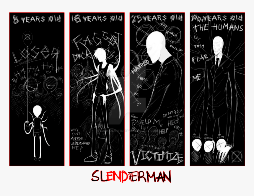 Slenderman Age Memes 1 By Victoria - Slenderman Age, HD Png Download, Free Download