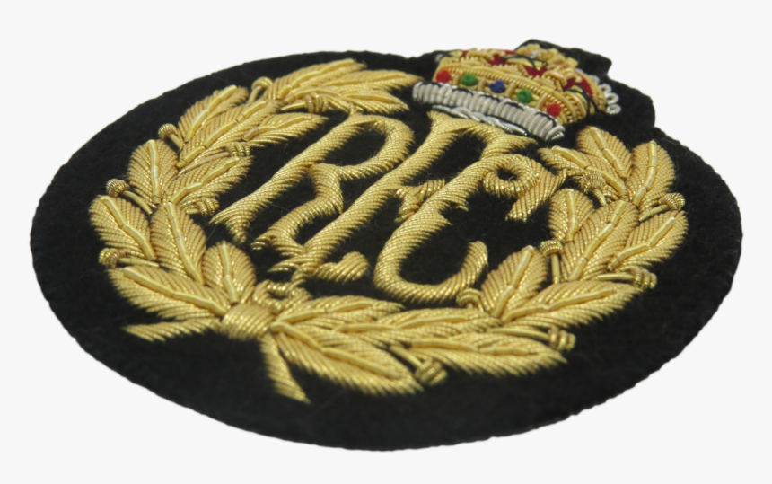 Royal Flying Corps Blazer Badge With King"s Crown - Wool, HD Png Download, Free Download