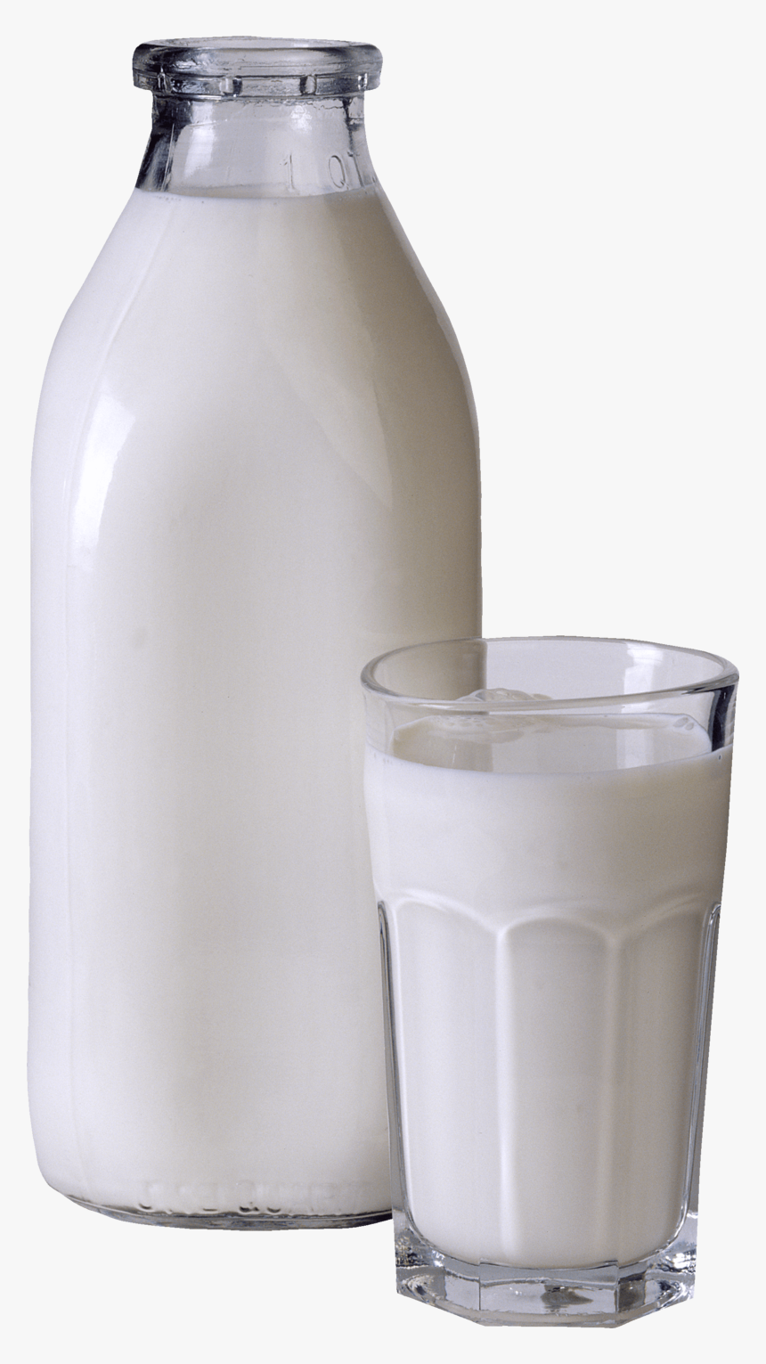 Milk-bottle - Transparent Milk Png, Png Download, Free Download