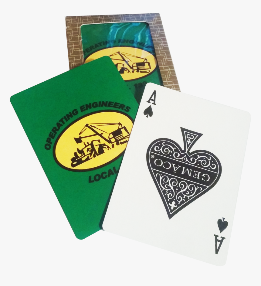 Iuoe Local 139 Playing Cards - Construction Paper, HD Png Download, Free Download