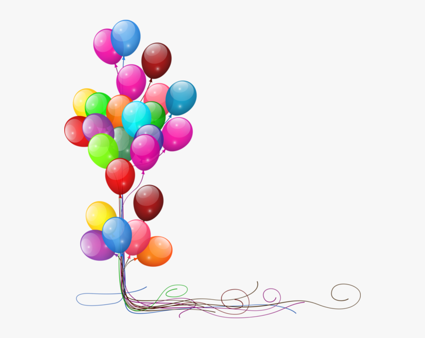 balloon small decoration for birthday party hd png download kindpng birthday party hd png download