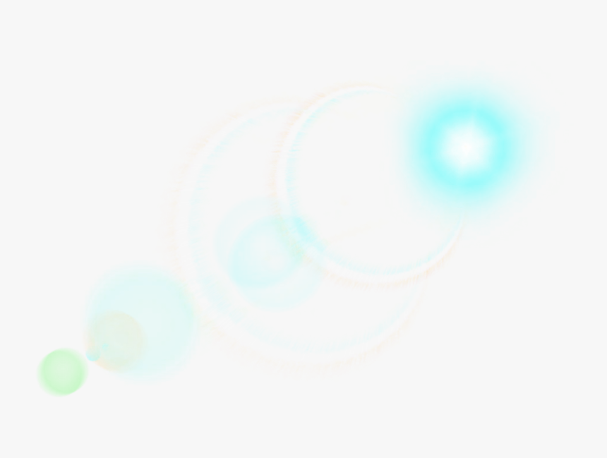 Flare Light Lightflare Blue Turquoise Green Png - Circle, Transparent Png, Free Download