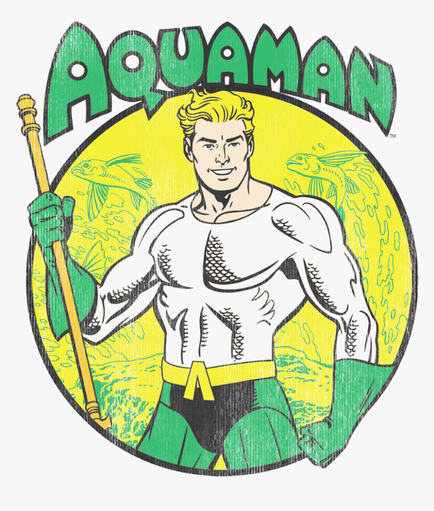 Transparent Aquaman Png - Aquaman Retro, Png Download, Free Download