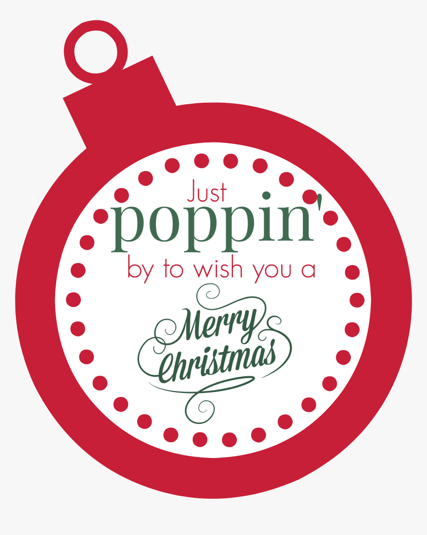 Transparent Christmas Gift Tag Clipart Free - Circle, HD Png Download - kindpng