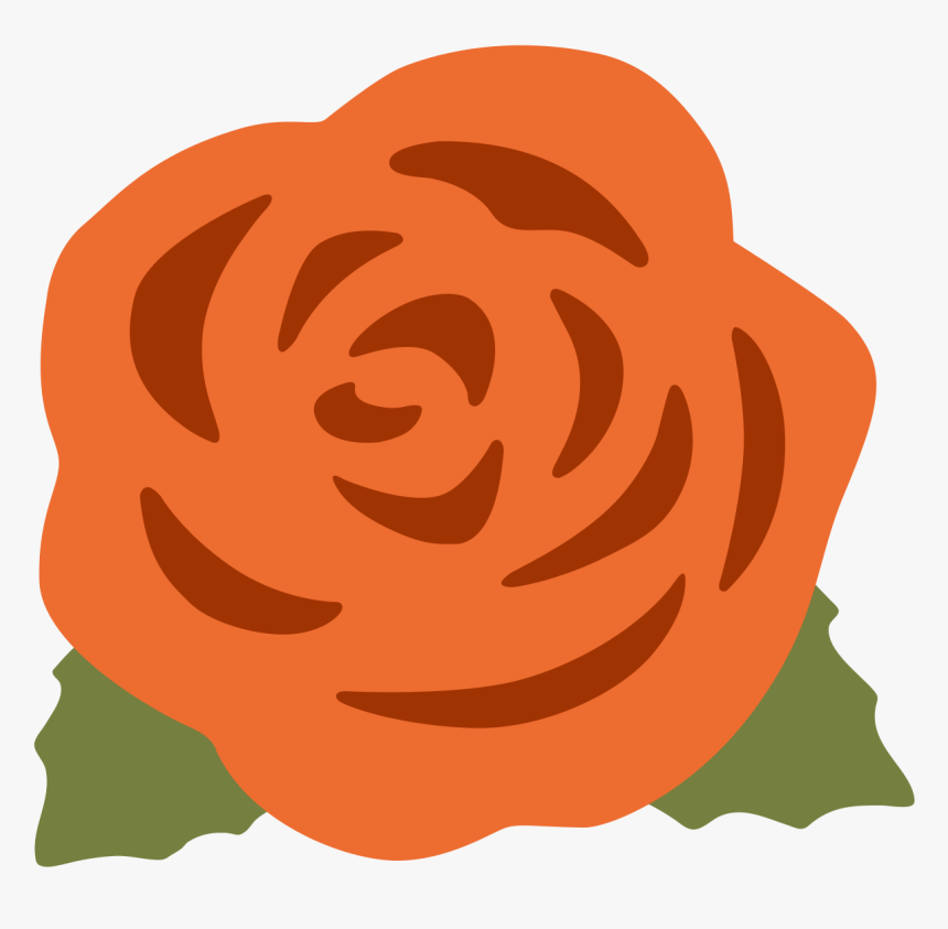 Emoji Flower Png - ايموجي الورد, Transparent Png, Free Download