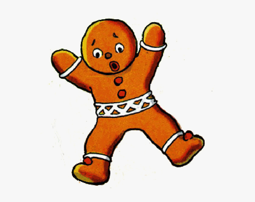 Christmas Gingerbread Man Clipart At Getdrawings, HD Png Download, Free Download