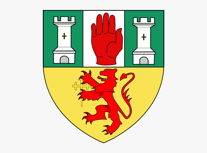 County Antrim Coat Of Arms, HD Png Download, Free Download