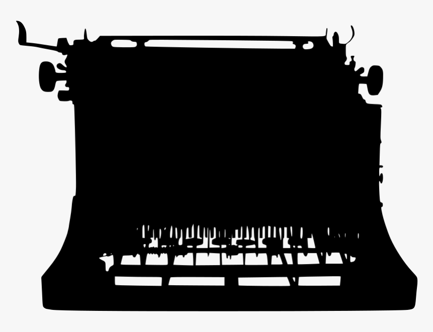 Free Public Domain Background Typewriter, HD Png Download, Free Download