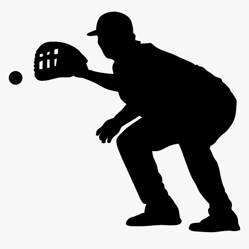 Baseball First Baseman Catcher Sport Batter - Baseball Fielder Png, Transparent Png, Free Download