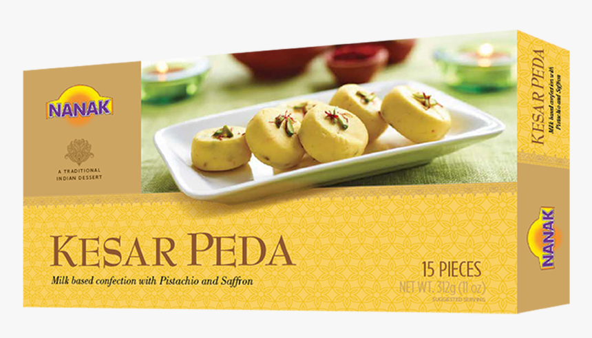 Nanak Mithai Kesar Peda 15 Pcs - Nanak Kesar Peda, HD Png Download, Free Download