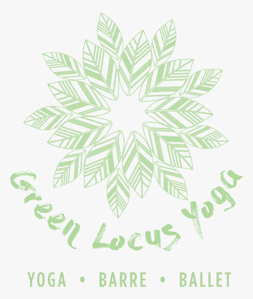 Green Locus Yoga - Illustration, HD Png Download, Free Download