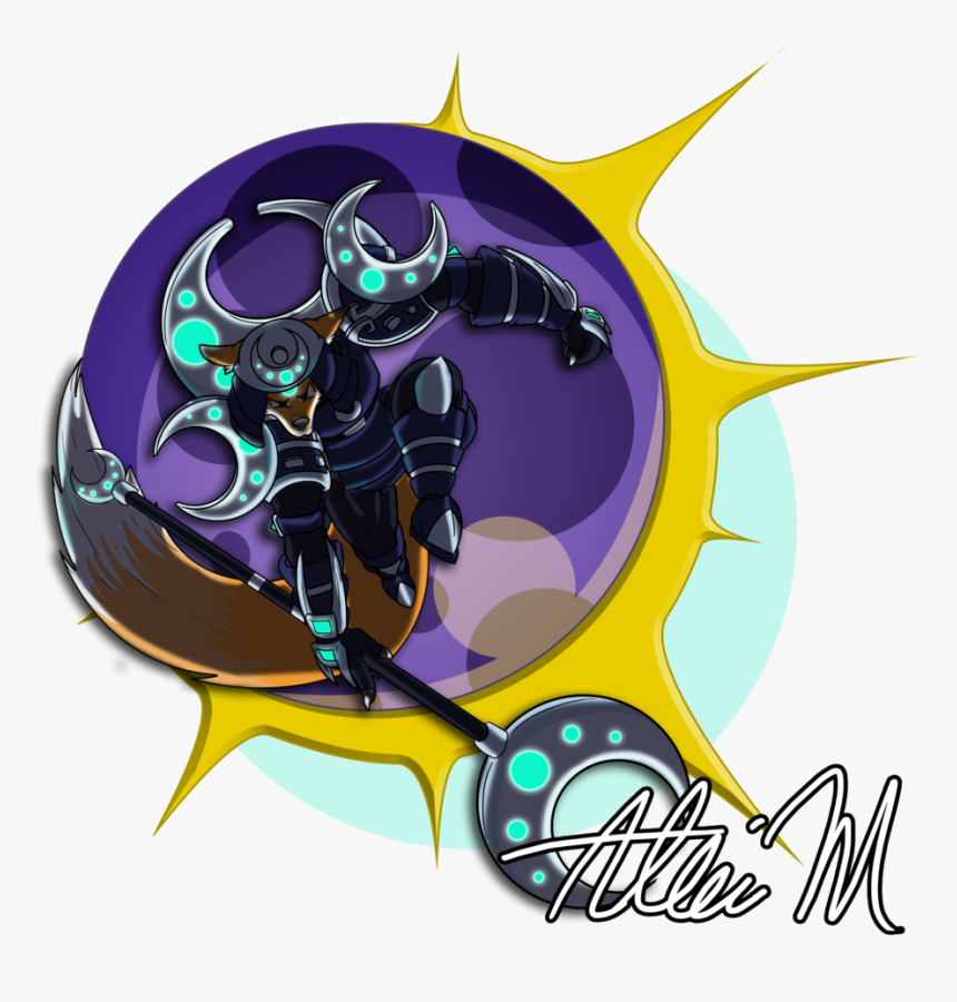 #trove/art Skythevirus Uploaded Defender Of The Eclipse - Graphic Design, HD Png Download, Free Download