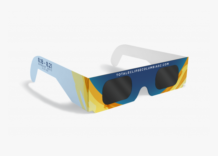 Solar Eclipse Viewing Glasses Graphic Designed By Cait - Eclipse Glasses Png, Transparent Png, Free Download